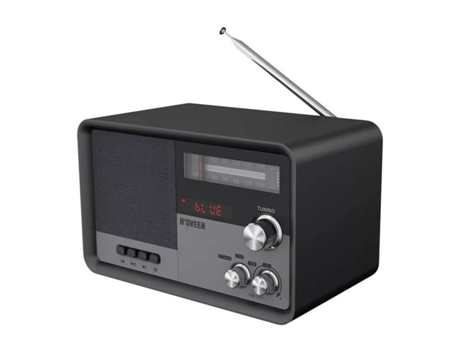 Radio N'OVEEN PR950 (Negro - Bluetooth)
