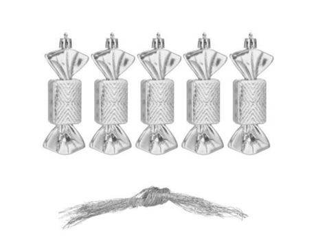 Adornos para Árboles de Navidad 5 Piezas