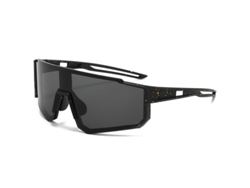 Gafas de sol Gertiz para ciclismo de montaña, color negro, con protección UV400 y protección ultravioleta.