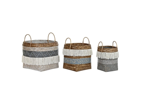 Cestas DKD HOME DECOR (49 x 49 x 57 cm)
