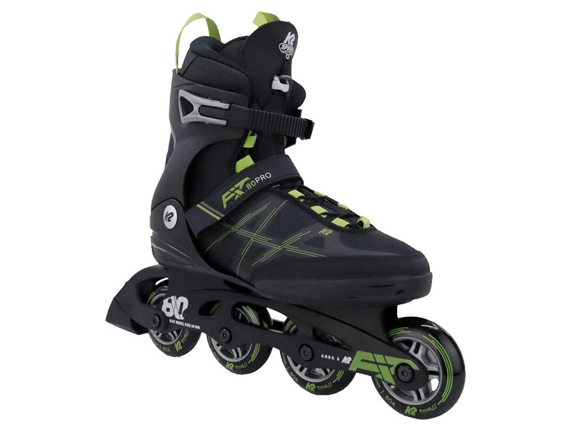 Patina em Linha F.I.T. 80 Pro Preto Eu 39 1/2K2 Skate