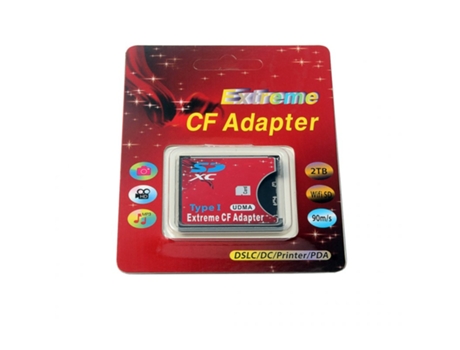 Ranura única para tarjeta Micro SD / SDXC TF CF Tipo I Adaptador de lector de tarjeta de memoria para la última grabadora roja