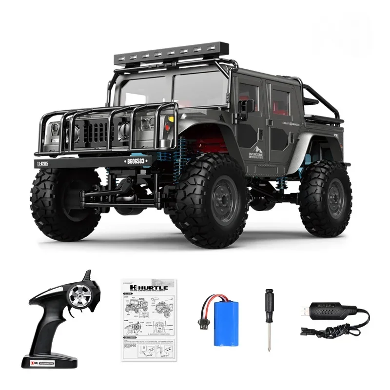 (negro) Coche Teledirigido A Escala 1/12, Juguete Eléctrico, Regalo Para Niños.
