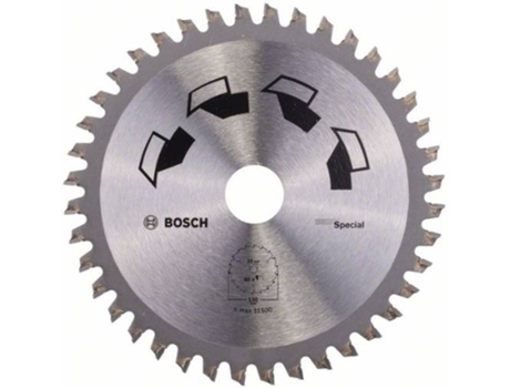 Disco de Sierra Circular BOSCH Especial D= 130 mm - Orifício= 20 mm - De= 40