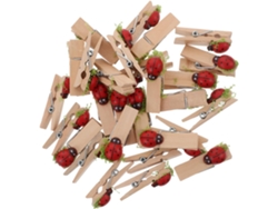 Pinzas Decoración 40 Adorables De Ropa Madera