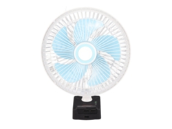 Ventilador de escritorio inalámbrico con 3 velocidades y batería de litio de 18 V para camping, construcción e industria.