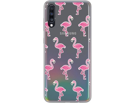Carcasa Samsung Galaxy A70 TUMUNDOSMARTPHONE Flamenco Multicolor