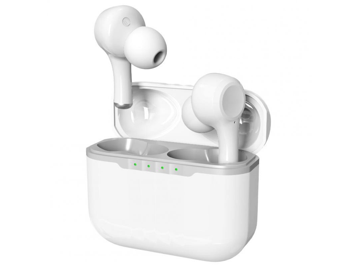 Auriculares Bluetooth True Wireless Multifuncional Cne In-Ear ANC Enc Sin retraso Cancelación de ruido Compatible con juegos Blanco