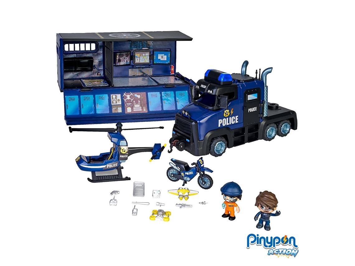 PINYPON Action Super Camión de Policia (Edad Mínima Recomendada: 4 años)
