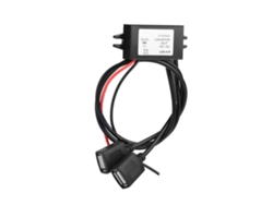 Módulo Convertidor De Potencia Dc-dc De 12v A 5v 3a Con Doble Puerto Usb Y Función Reductora.