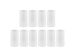 5 Pares De Protetores De Dedos De Pé Suaves Antideslizantes Para Reducir Fricção E Pressão 5,00x2,10x2,10cm Como Se Muestra