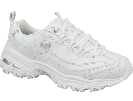 Zapatillas Mujer SKECHERS (41 - Cuero Flor - Blanco)