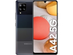 SAMSUNG Galaxy A42 5G 128Gb A426B Ds Negro Grado C Plus Smartphone Reacondicionado Señales de Uso