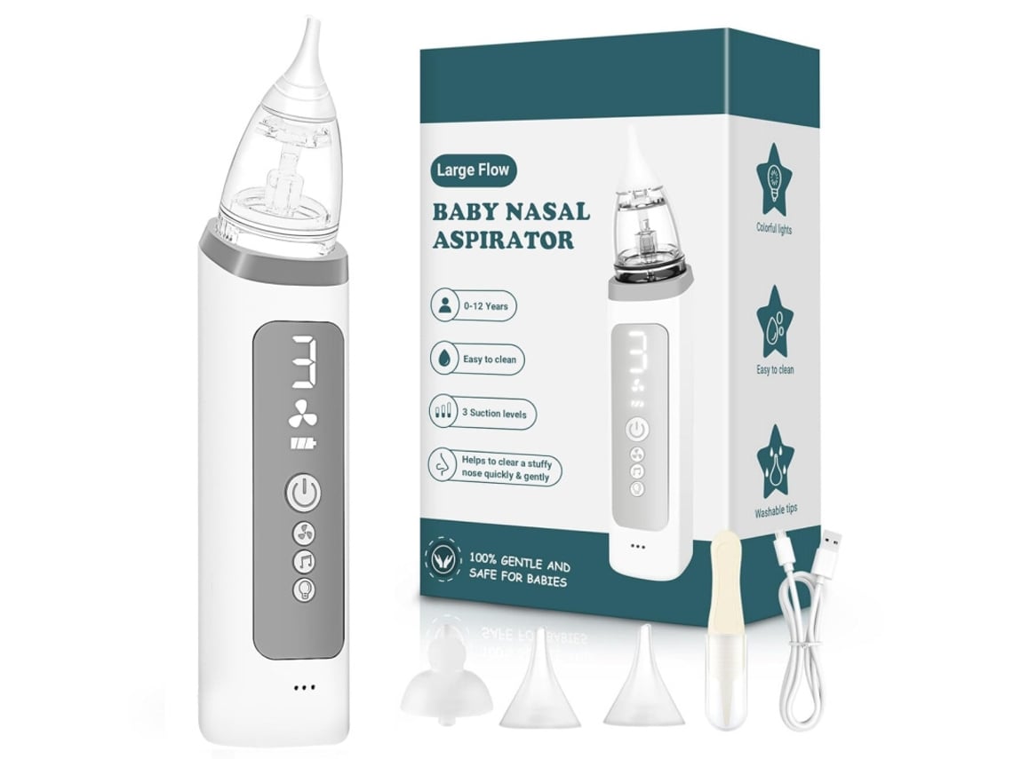 Aspirador Nasal Elétrico Para Bebês, Remoção Eficaz De Muco Nasal - Nasa009
