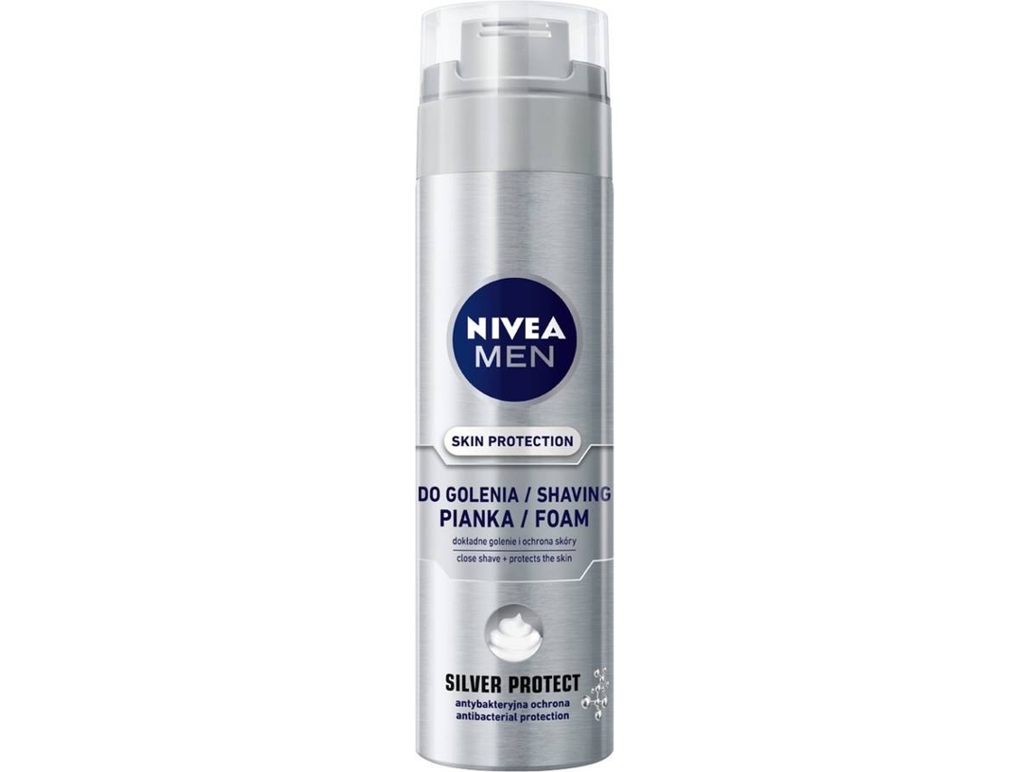 Espuma de Afeitar NIVEA Men Skin Protection Pianka Do Golenia (200ml)