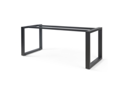 Marco de mesa Vestmalu DIY 120x70x72 cm Acero negro En.casa