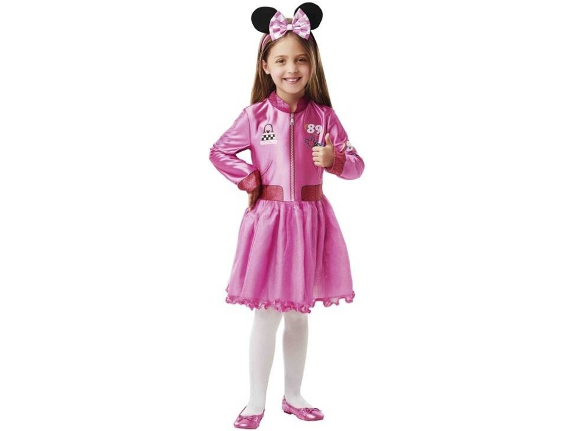 Disfraz de Niña RUBIE'S Minnie Mouse Roadster (Poliéster - Tam: 3-4 Años)