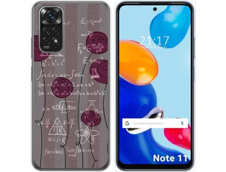 Carcasa Xiaomi Redmi Note 11 TUMUNDOSMARTPHONE Dibujos Flores Vintage Multicolor