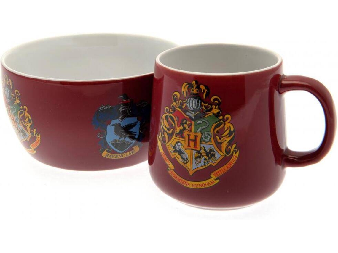 Set de Accesorios para Desayunar GB EYE Harry Potter Hogwarts 4 Taza (380 ml) + Cuenco (850 ml)