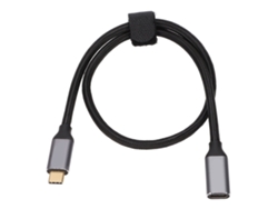 Cable De Extensión Tipo C Macho A Hembra 100w Pd 5a Usb 3.2 Gen2 4k 10gbps
