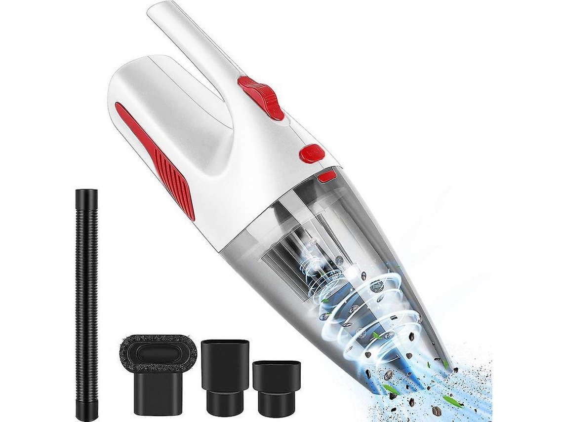 Aspiradora De Mano Inalámbrica De 4500 Pa, 2200 Mah, Filtro Lavable, Led Y Batería Recargable.