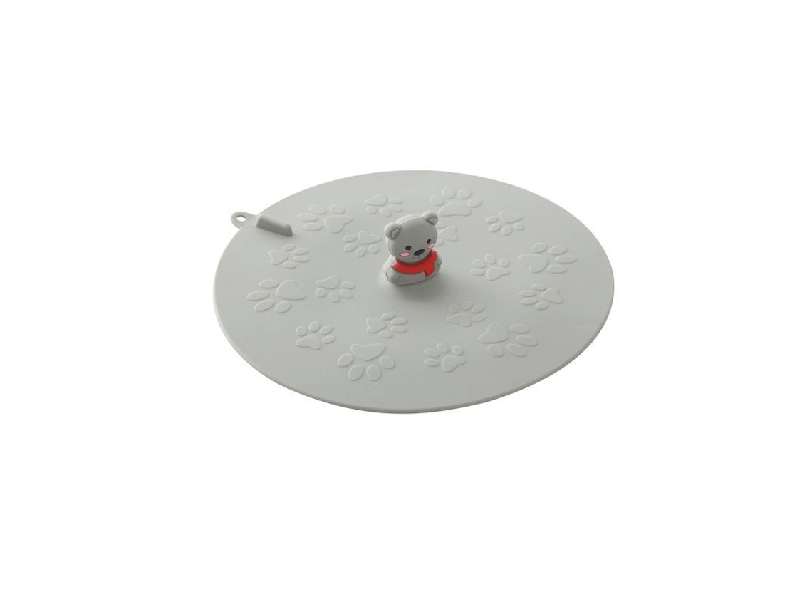 Tapón De Baño De Silicona Tapón De Drenaje Desodorante Para Regadera Y Pila Grizzly Gris