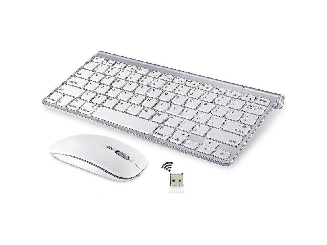 Teclado Y Ratón Inalámbricos Para Apple Imac, Windows O Android (conexión Inalámbrica 2.4g)