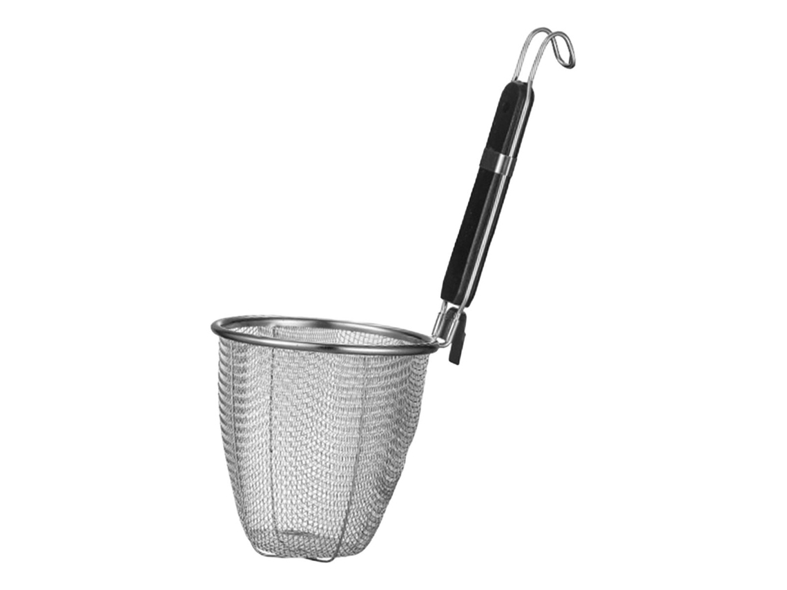 Colador de malla para cocina, colador de pasta, mango Aslowmoose