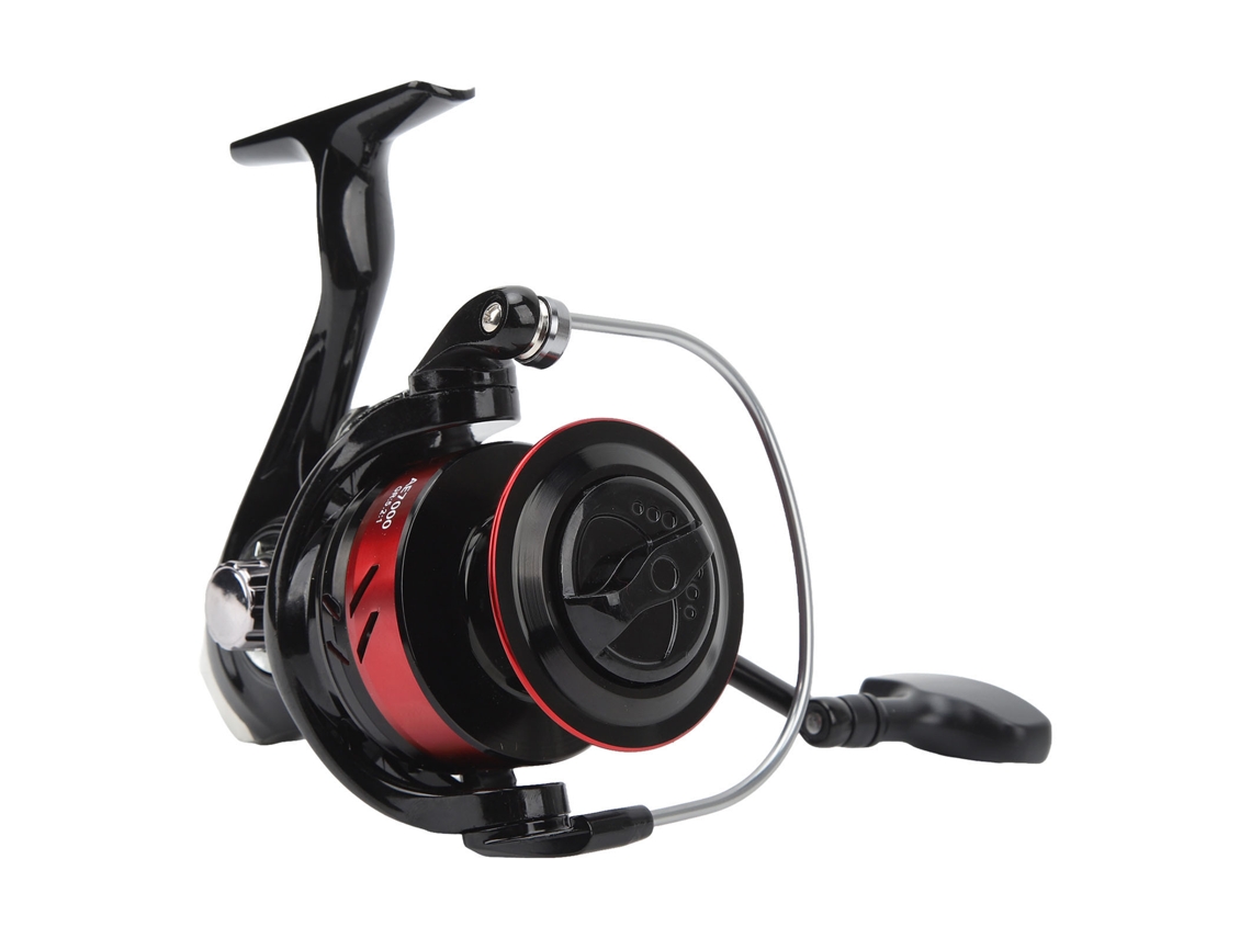 Carrete de pesca de metal para baitcasting, de largo alcance, resistente, ideal para mar y río (Ae7000).