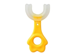 Cepillo de dientes en forma de U de 360 grados, de silicona suave para bebés GOKOCO (1 unidad)