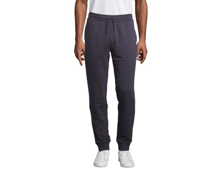 Pantalones Deportivos de Hombre para Fitness SOL'S Chándal Jumbo Azul (XL)