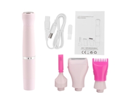 Aparato Eléctrico Depilador Corporal 4 En 1 Para Mujer