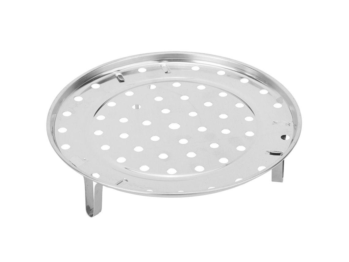 Vaporera De Acero Inoxidable Con Soporte Elevado Y Orificios Para Una Cocción Uniforme (s/m/l)