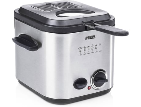 Freidora de Aceite PRINCESS 01.182611.01.001 (1.2 kg - Gris)