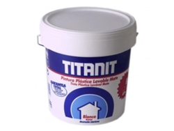 Pintura plast.mate blanco titanit 750ml