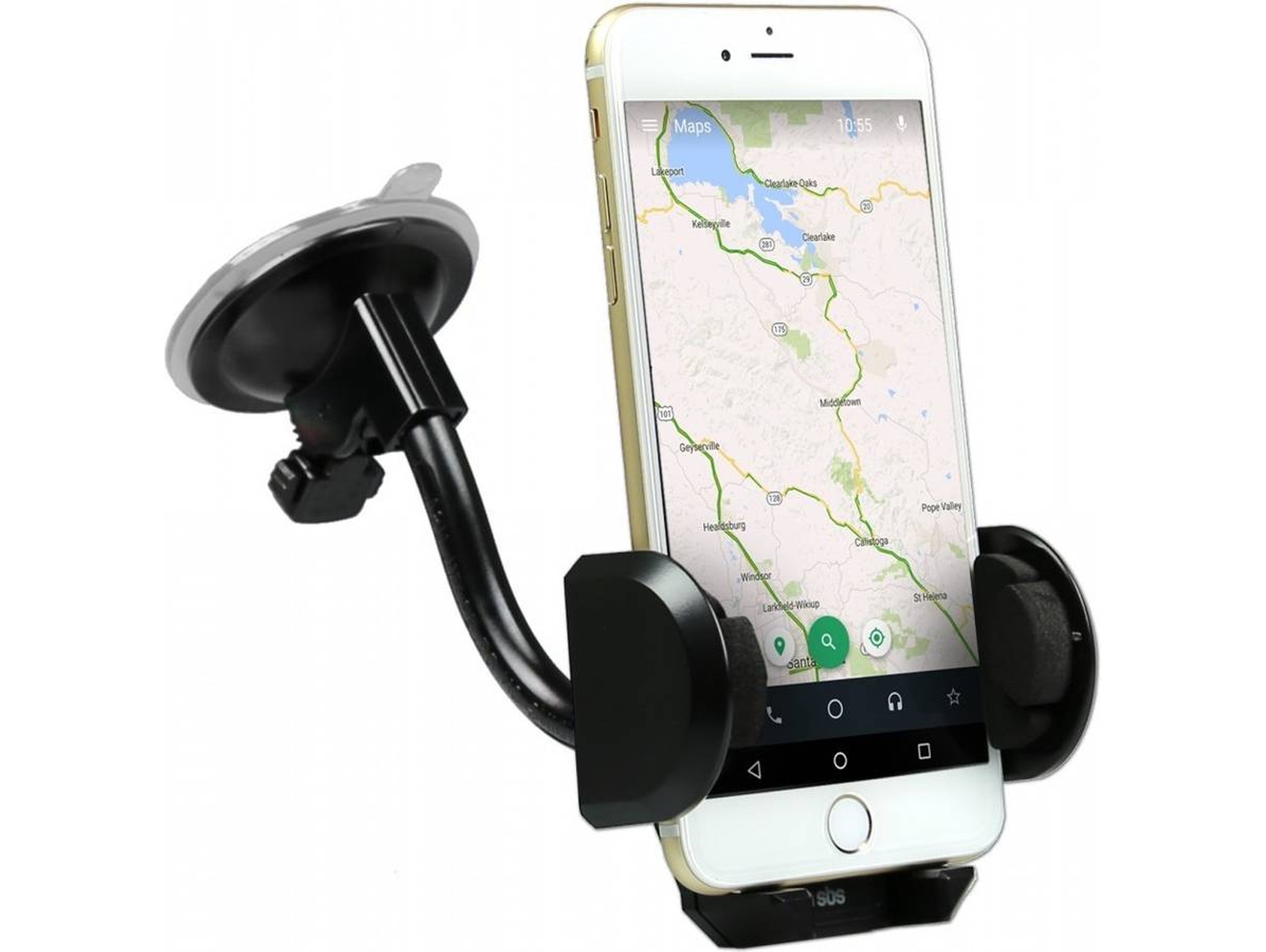Soporte coche SBS Ventosa universal negro