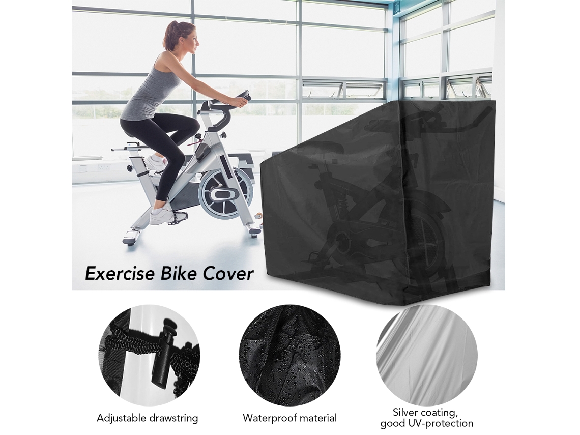 Omni-2026fundas Para Bicicleta De Ejercicio Impermeable Polivalente Para Uso Interior Y Exterior Protectora Contra Polvo Y Rayos Uv