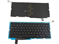 Teclado Apple Macbook Pro A1286 Negro (Para 2008 con Backlit Board)