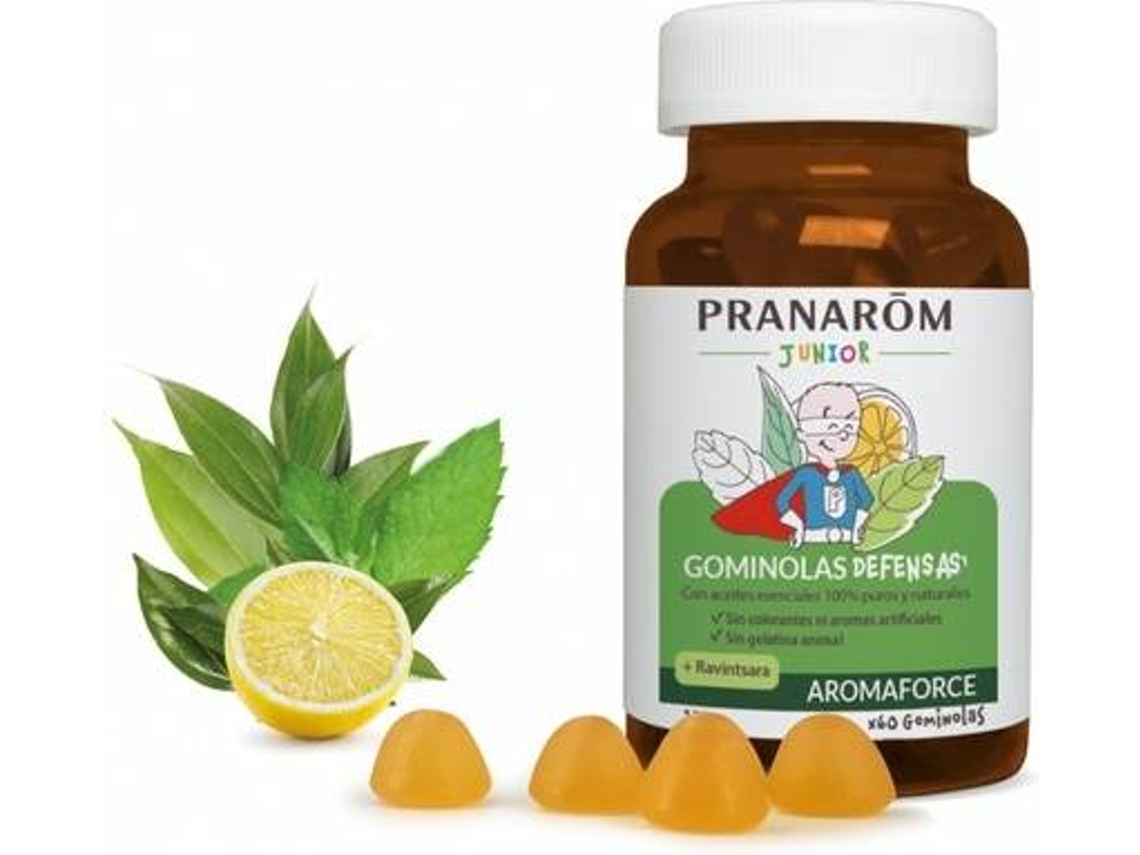 Aceite Essencial PRANAROM Gomas De Defesa Bio Júnior (60 unidades (Limão))