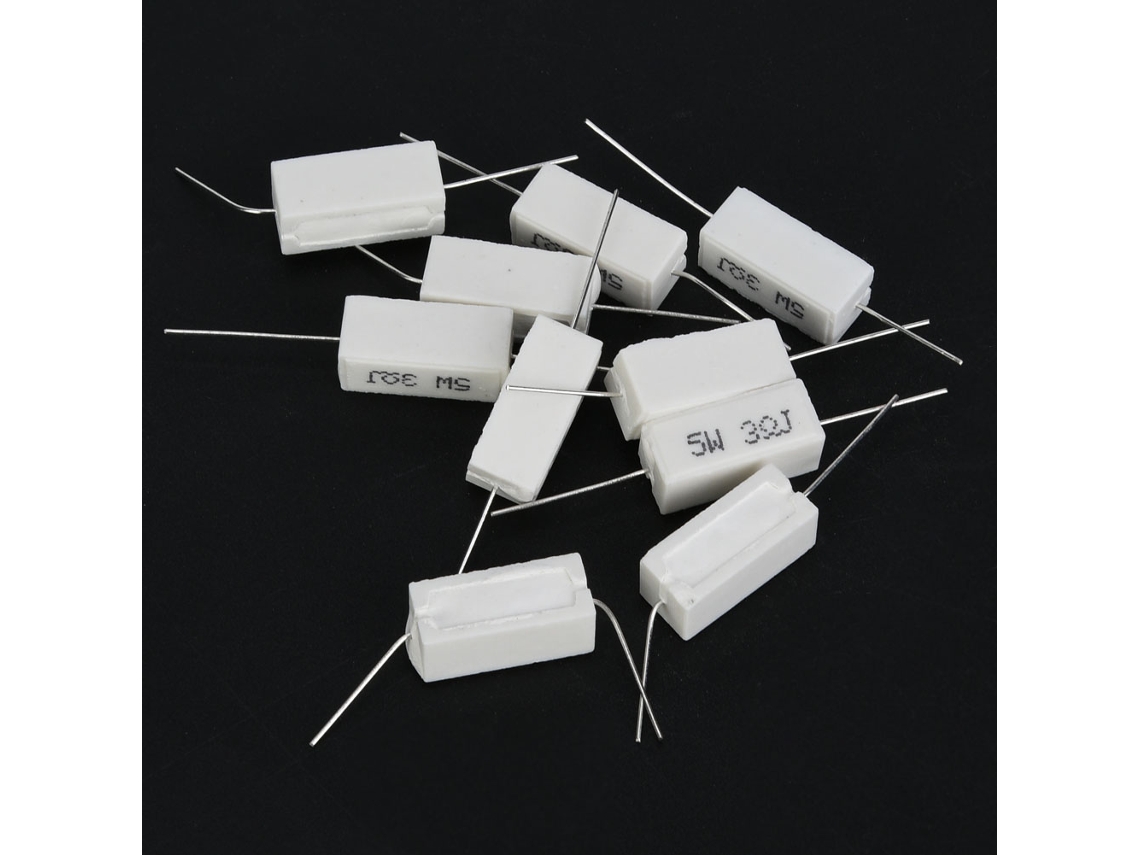 2026dz-10 Piezas Resistencia Cemento 5w 3r 5% Componentes Electrónicos Aislados Para Pcb