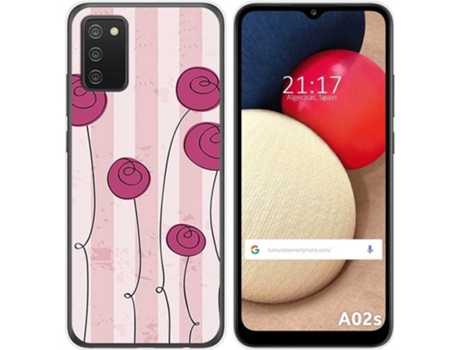 Carcasa Samsung Galaxy A02s TUMUNDOSMARTPHONE Flores Vintage Multicolor