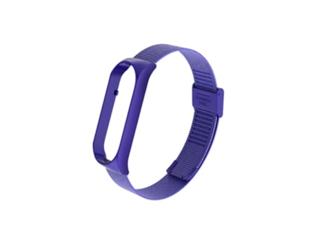 Pulsera DIV Xiaomi Mi Band 5 de Acero Inoxidable Púrpura