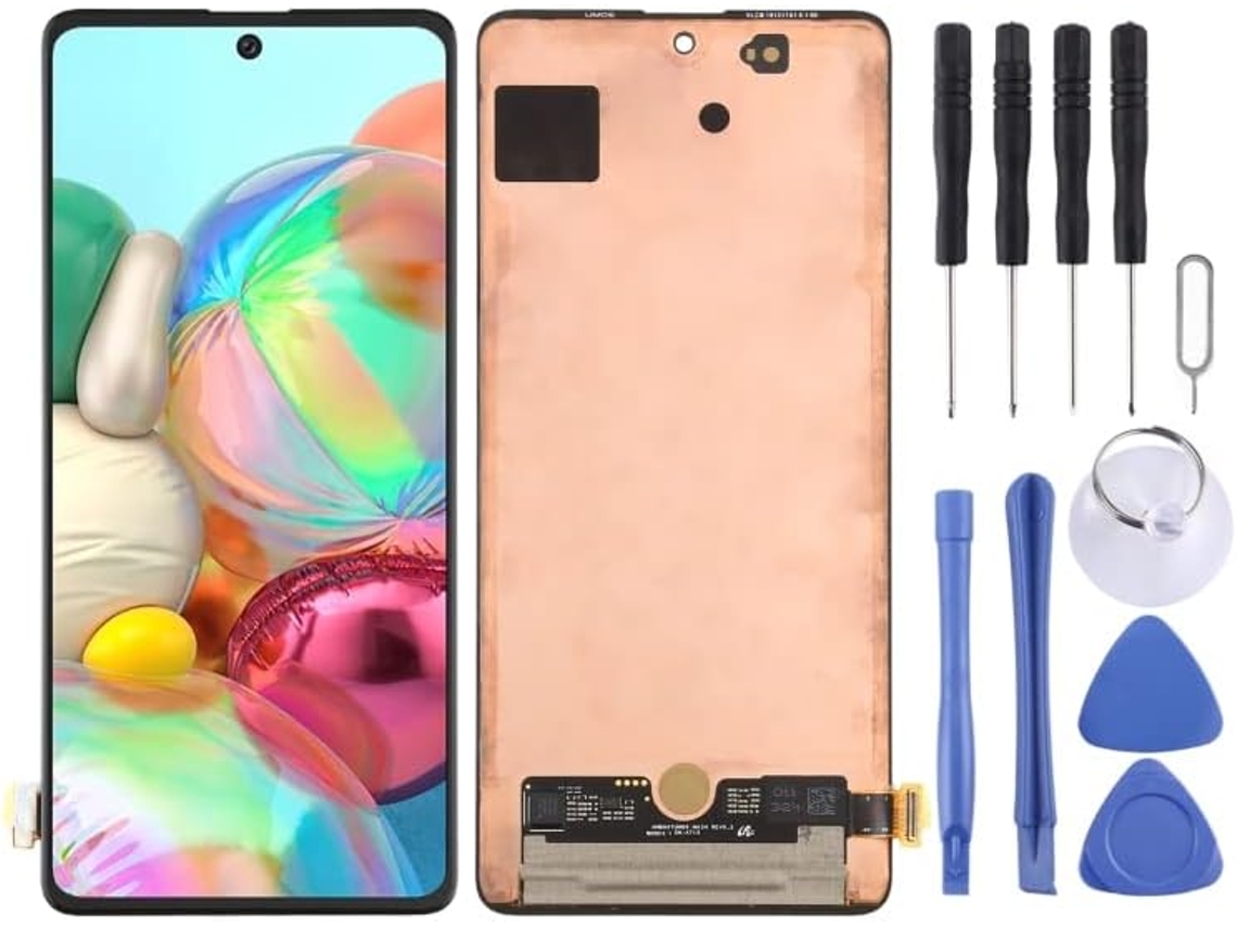 Pantalla LCD para Galaxy A71 4G con digitalizador (negro) - Reemplazo