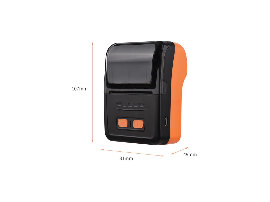 Impresora Térmica Portátil Inalámbrica Bluetooth Usb De 58 Mm Para Recibos, Ideal Para Supermercados, Tiendas Y Restaurantes.