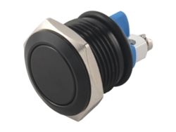 Botón de 16 mm y 12 V para interruptor de claxon de coche (pulsador-tirador)