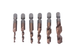 Punta Táctil Hexadecimal Ti Para Herramienta De Perforación De Acero, 6 Piezas M3-m10