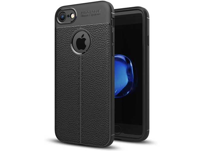 Funda iPhone 8 PHONESHIELD Rugged Leather Negro