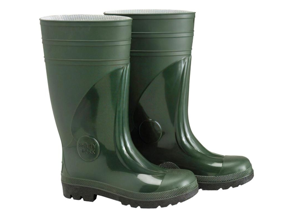 Botas goma altas verdes seguridad n  45 (par)