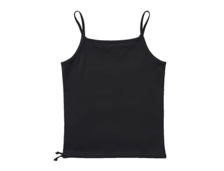 Camiseta sin Mangas de Mujer BRANDIT Lilly Negro (S)