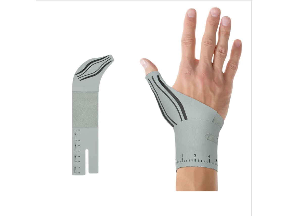 Férula De Pulgar Para Mano Derecha Gris - Soporte Ligero Para Pulgar Para Hombres Y Mujeres Grey  Mano Derecha
